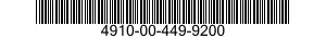 4910-00-449-9200  4910004499200 004499200