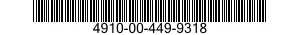 4910-00-449-9318  4910004499318 004499318