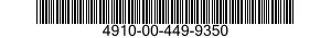 4910-00-449-9350  4910004499350 004499350