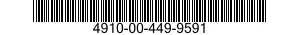 4910-00-449-9591  4910004499591 004499591