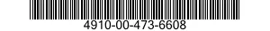 4910-00-473-6608  4910004736608 004736608
