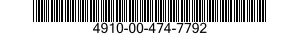 4910-00-474-7792  4910004747792 004747792