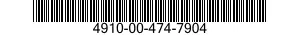 4910-00-474-7904  4910004747904 004747904