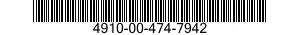 4910-00-474-7942  4910004747942 004747942