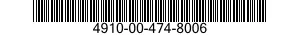 4910-00-474-8006  4910004748006 004748006