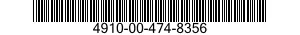 4910-00-474-8356  4910004748356 004748356
