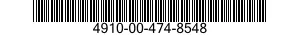 4910-00-474-8548  4910004748548 004748548