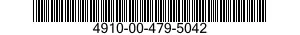 4910-00-479-5042  4910004795042 004795042