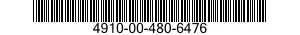 4910-00-480-6476  4910004806476 004806476