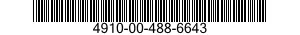 4910-00-488-6643 FORK ASSEMBLY,WHEEL 4910004886643 004886643