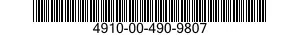 4910-00-490-9807  4910004909807 004909807