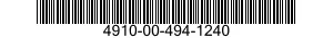 4910-00-494-1240  4910004941240 004941240