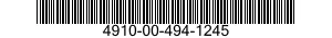 4910-00-494-1245  4910004941245 004941245