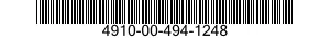 4910-00-494-1248  4910004941248 004941248