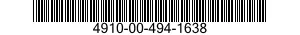 4910-00-494-1638  4910004941638 004941638