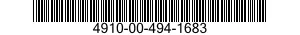 4910-00-494-1683  4910004941683 004941683