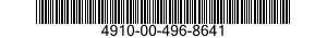 4910-00-496-8641  4910004968641 004968641