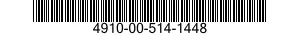 4910-00-514-1448  4910005141448 005141448