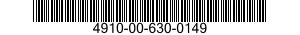 4910-00-630-0149  4910006300149 006300149