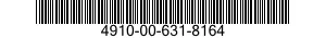 4910-00-631-8164  4910006318164 006318164