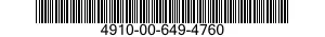 4910-00-649-4760  4910006494760 006494760