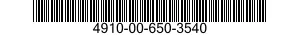 4910-00-650-3540  4910006503540 006503540