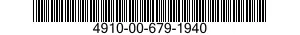 4910-00-679-1940 BLOCK ASSY,VALVE 4910006791940 006791940