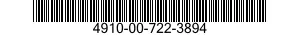 4910-00-722-3894  4910007223894 007223894