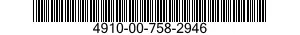 4910-00-758-2946  4910007582946 007582946