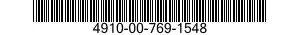 4910-00-769-1548  4910007691548 007691548