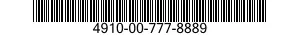 4910-00-777-8889 WHEEL,ABRASIVE 4910007778889 007778889