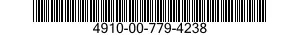 4910-00-779-4238 BEARING,WASHER,THRUST 4910007794238 007794238