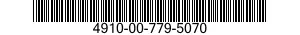 4910-00-779-5070  4910007795070 007795070