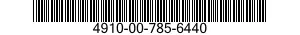 4910-00-785-6440  4910007856440 007856440