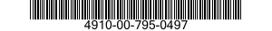 4910-00-795-0497  4910007950497 007950497