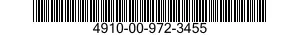 4910-00-972-3455  4910009723455 009723455