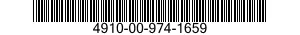 4910-00-974-1659  4910009741659 009741659