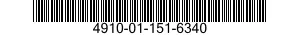 4910-01-151-6340 HEAD 4910011516340 011516340