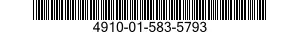 4910-01-583-5793 STAND,VEHICLE SUPPORT 4910015835793 015835793