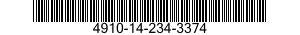4910-14-234-3374  4910142343374 142343374