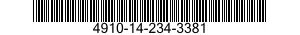 4910-14-234-3381  4910142343381 142343381