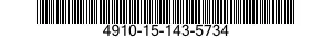 4910-15-143-5734 CHIAVE 4910151435734 151435734