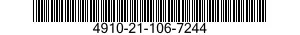4910-21-106-7244  4910211067244 211067244