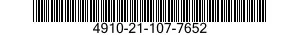 4910-21-107-7652  4910211077652 211077652