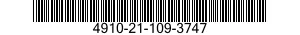 4910-21-109-3747  4910211093747 211093747