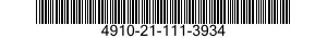4910-21-111-3934  4910211113934 211113934