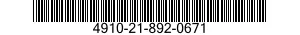 4910-21-892-0671 LIGHT,IGNITION TIMING 4910218920671 218920671