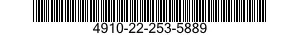 4910-22-253-5889  4910222535889 222535889