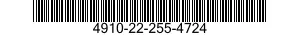 4910-22-255-4724  4910222554724 222554724
