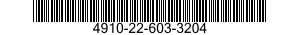 4910-22-603-3204 GAGE,TIRE PRESSURE,SELF-CONTAINED 4910226033204 226033204